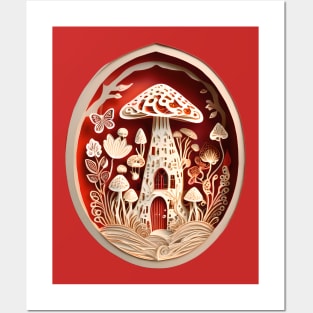 Mushroom Posters and Art